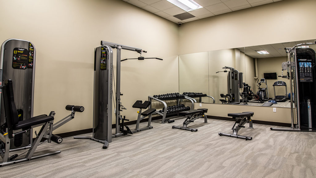 Crescent VI Greenwood Village office fitness center