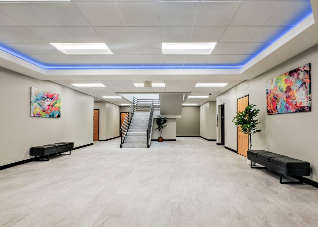 Peakview V Littleton Office building interior