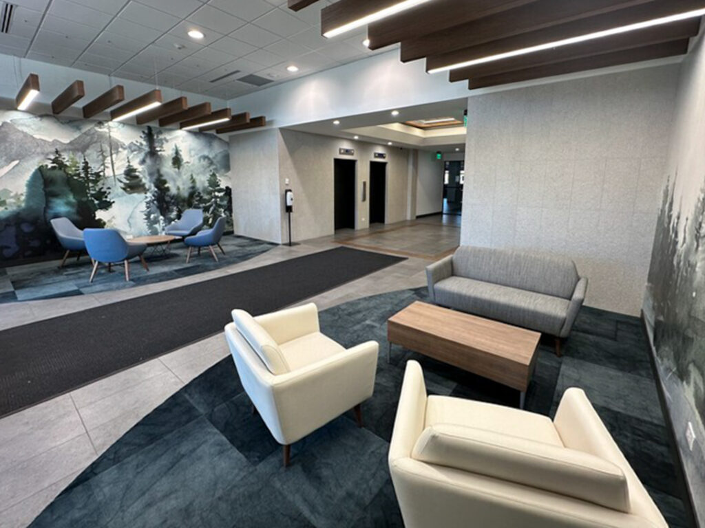 University Hills SE Denver office building lobby