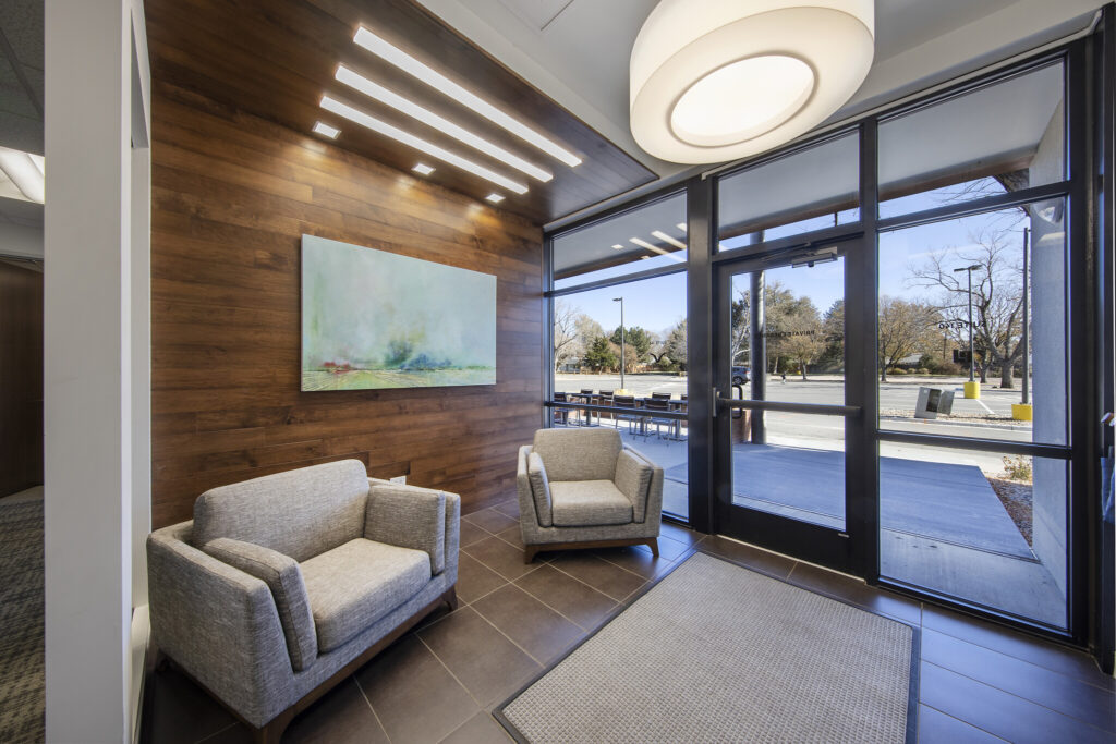 University Hills SE Denver office building lobby
