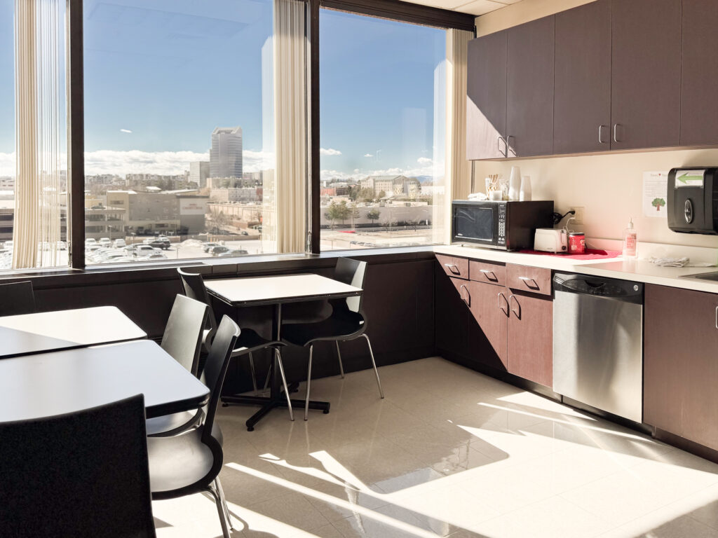 Cherry Creek Office building office with view